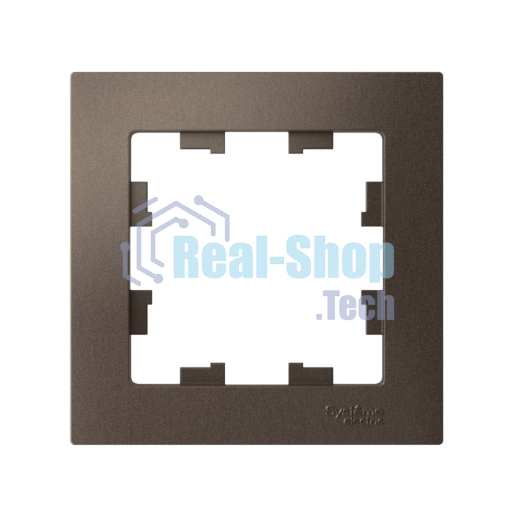 Рамка 1-м AtlasDesign мокко SchE ATN000601