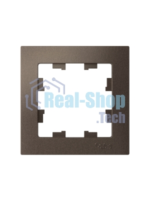 Рамка 1-м AtlasDesign мокко SchE ATN000601