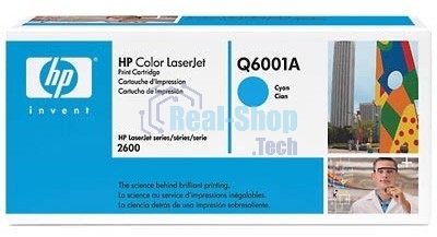 Картридж лазерный HP Q6001A голубой для Color LaserJet 2600 2000 стр.