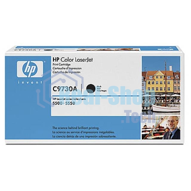 Картридж лазерный HP C9730A черный для LJ 5500, Black 13000 стр.