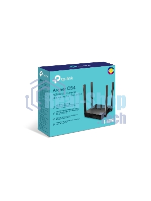 Роутер беспроводной TP-Link Archer C54 AC1200 10/100BASE-TX черный