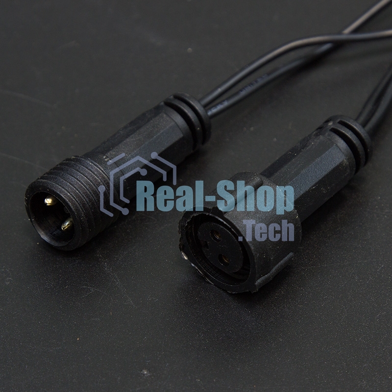 Гирлянда Neon-night Нить 10м, постоянное свечение, черный ПВХ, 230В, Теплый белый