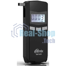 Алкотестер Ritmix RAT-650 электрохимический черный