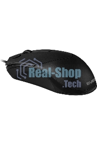 Мышь проводная SVEN RX-100 черный, 4000 dpi, USB, кнопки - 6