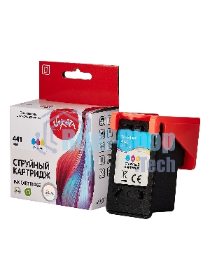 Струйный картридж Sakura 5221B001 (441 Color) для Canon, триколор, 18 мл., 400 к.