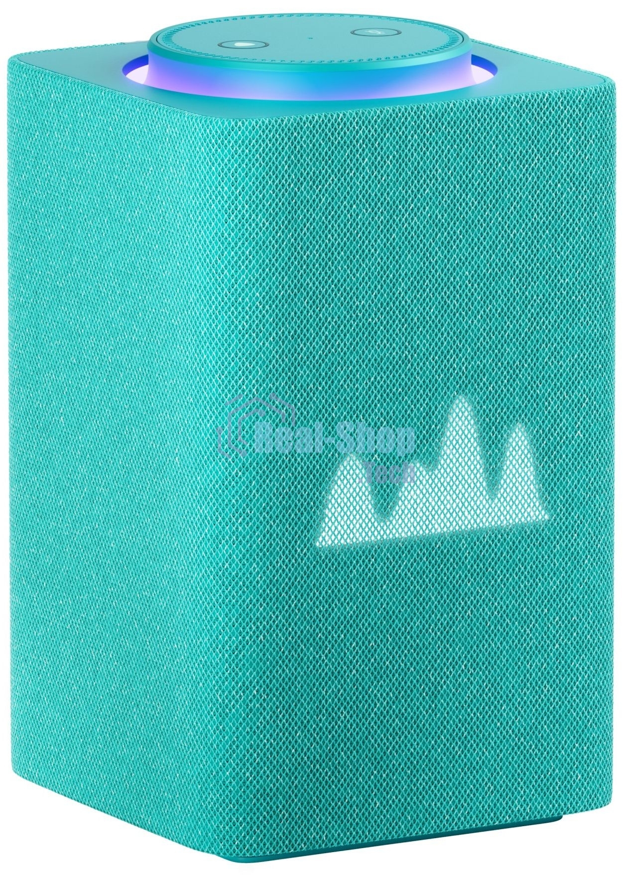 Умная колонка Yandex Станция Макс Zigbee Алиса 65W 1.0 BT/Wi-Fi 10м, (YNDX-00053TRQ), бирюзовый