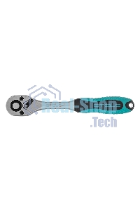 Ключ трещотка 1/4, 72 зуба, с быстрым сбросом. СrV Stels