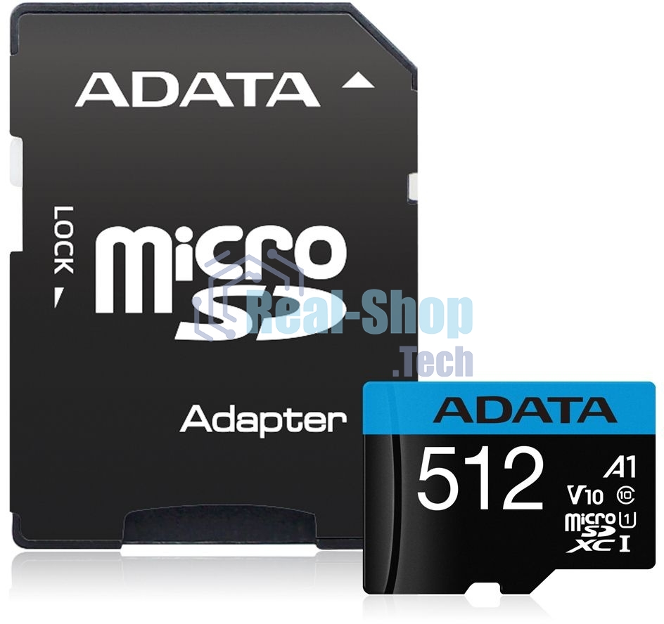 Флеш карта MICRO SDXC 512Gb AUSDX512GUICL10A1-RA1 ADATA