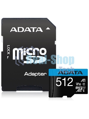 Флеш карта MICRO SDXC 512Gb AUSDX512GUICL10A1-RA1 ADATA