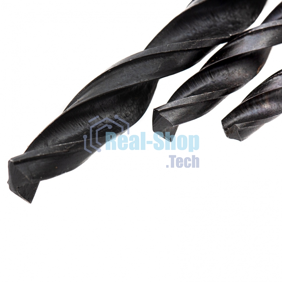 Набор сверл Sparta по бетону 5-6-8 мм, металлу 5-6-8 мм, дереву 5-6-8 мм, 9 шт. цилин. хвостовик