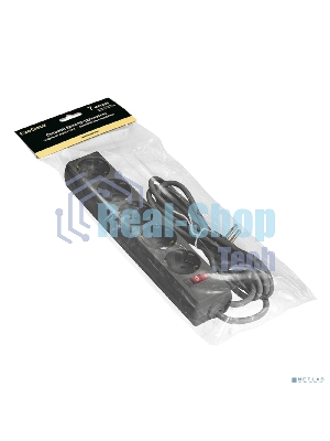 Сетевой фильтр ExeGate EX279179RUS SP-5-7B (5 розеток, 7 м, евровилка, черный)