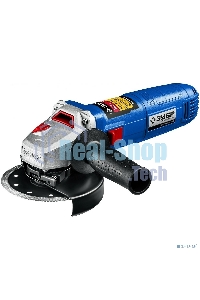 Угловая шлифовальная машина Зубр 125 мм, 1500 Вт, регулировка оборотов, серия Профессионал.