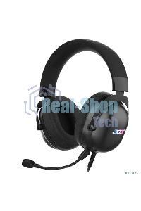 Гарнитура проводная с микрофоном Acer AHW122 черный 2.1м мониторные USB оголовье (ZL.HDSCC.01U)