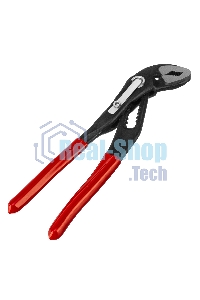 Переставные клещи Matrix 180 мм, кнопочный механизм, хром-ванадий, обливные рукоятки