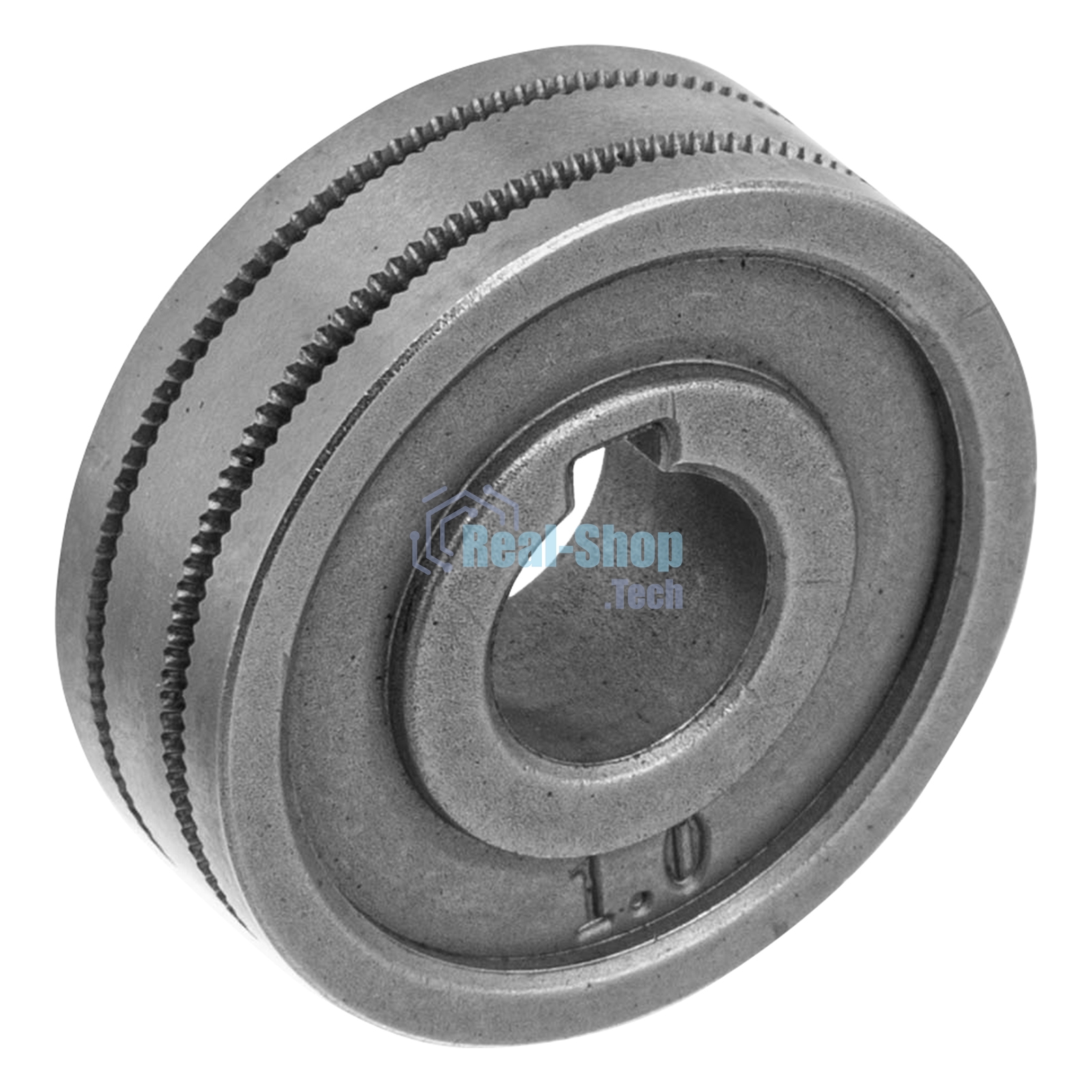 Подающий ролик Denzel зубчатый профиль под флюсовую проволоку 0,8-1мм, 2 шт