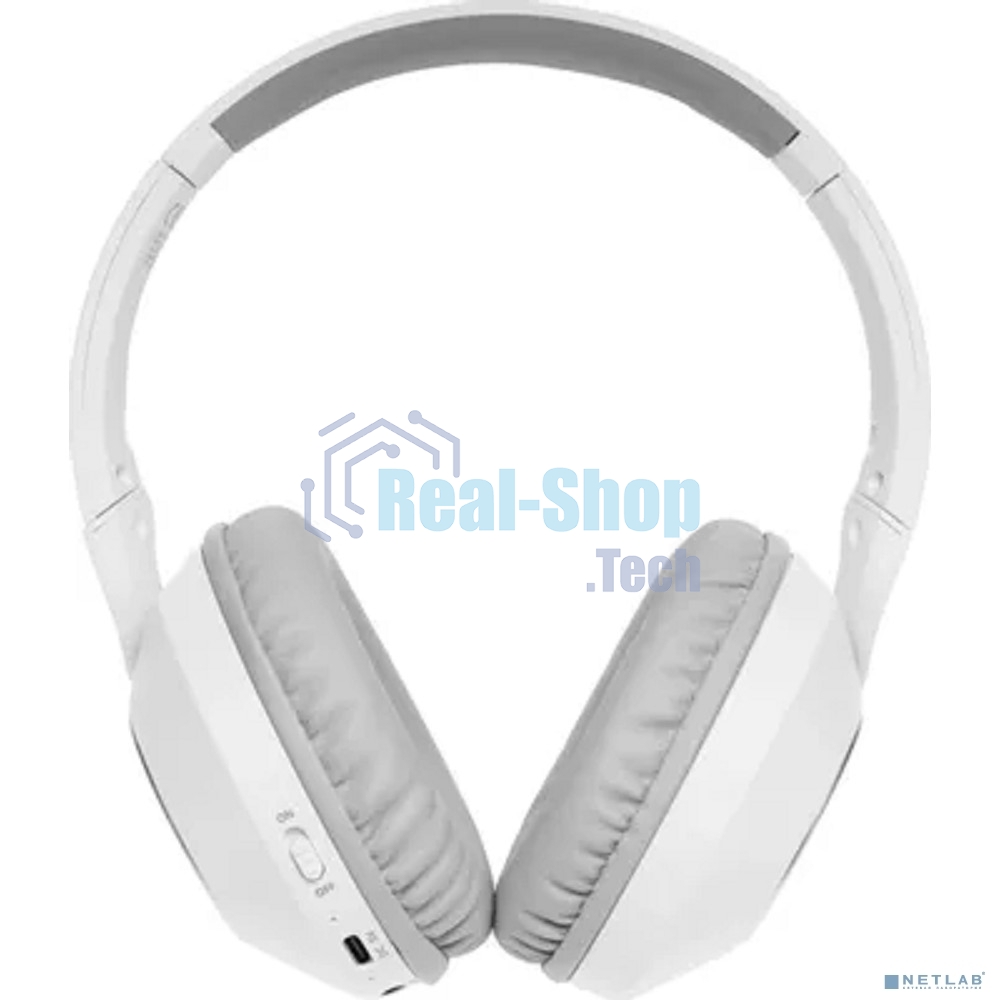 Гарнитура беспроводная накладная A4Tech 2Drumtek BH300 белый/серый беспроводные bluetooth оголовье (BH300 GRAYISH WHITE)