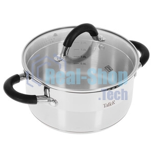 Кастрюля TalleR с крышкой TR-17193, 20х10 см (3,1 л)