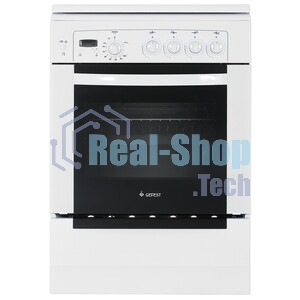 Плита газовая Gefest ПГ 6100-03 белый, конфорок 4 шт, духовка 52 л, 60 см x 85 см x 60 см