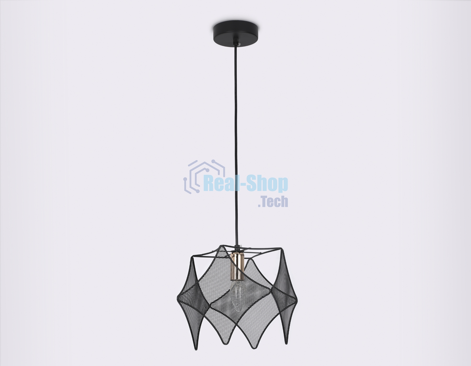Светильник Ambrella light TR8421 BK/GD черный/золото E14 max 40W D285*1000
