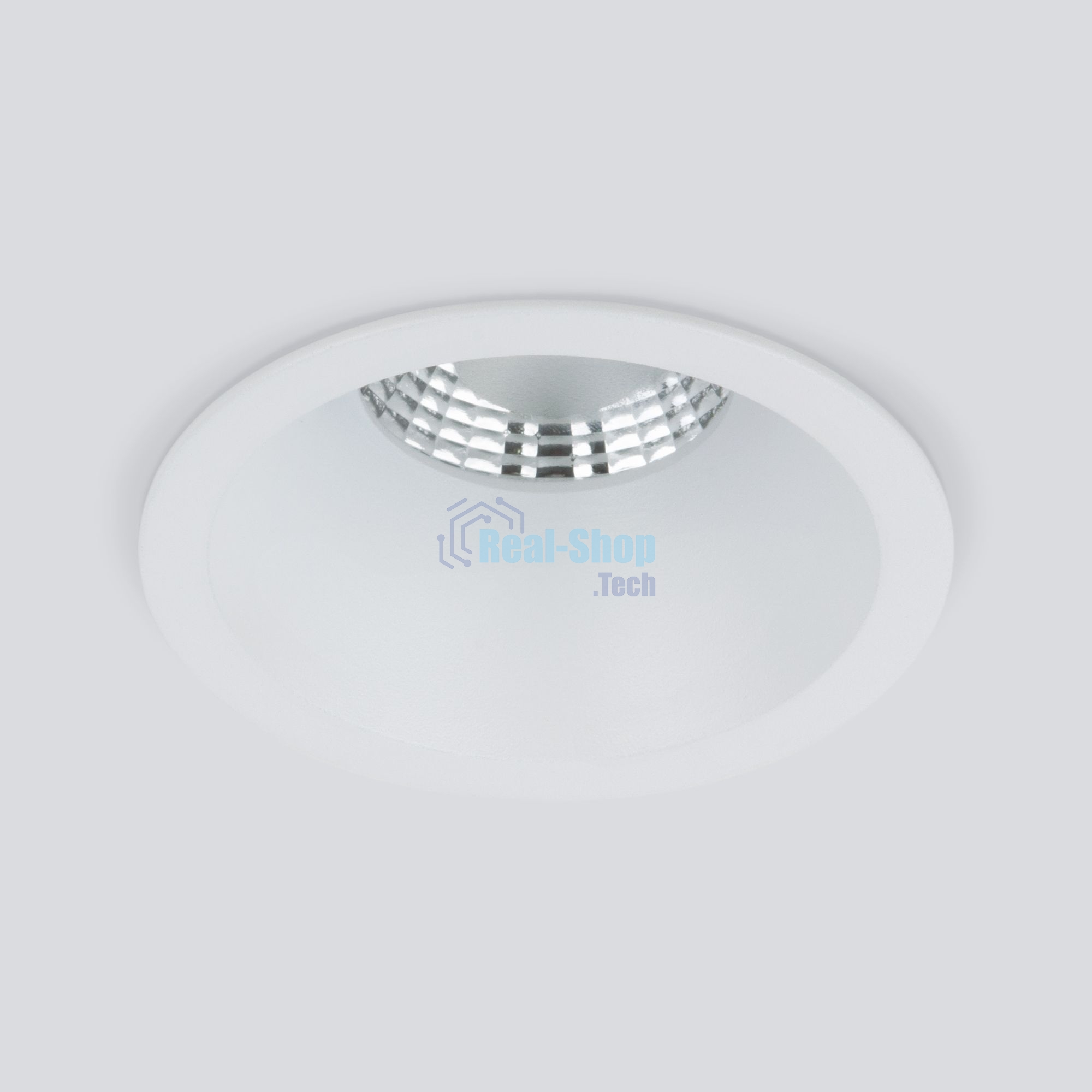 Светильник встраиваемый 7W 4200K WH белый 15266/LED