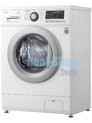 Стиральная машина LG F12M7NDS1 белый, загрузка фронтальная 6 кг, 1200 об/мин, класс A