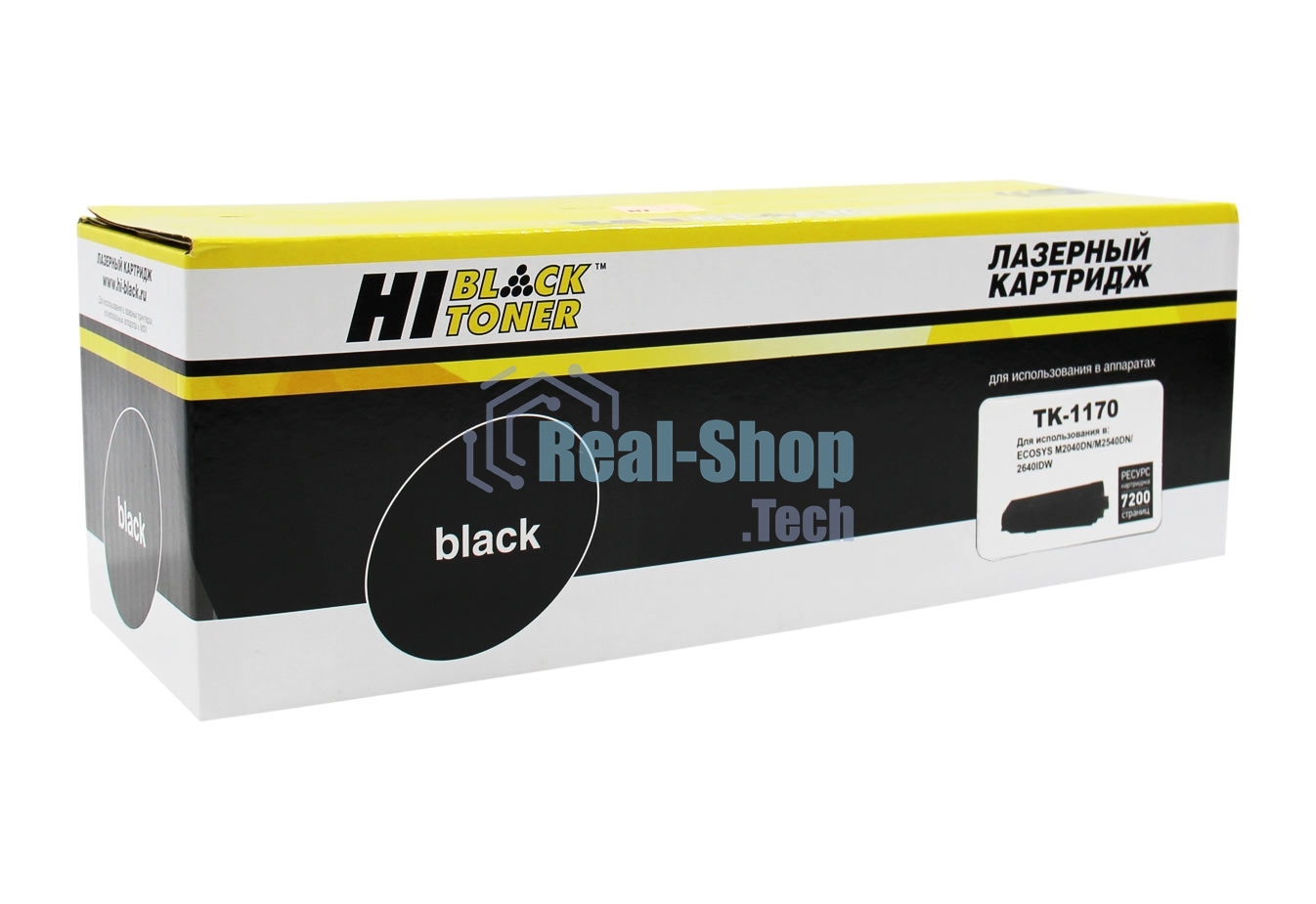 Картридж лазерный Hi-Black (HB-TK-1170) для Kyocera-Mita M2040dn/M2540dn, 7,2K (с чипом)