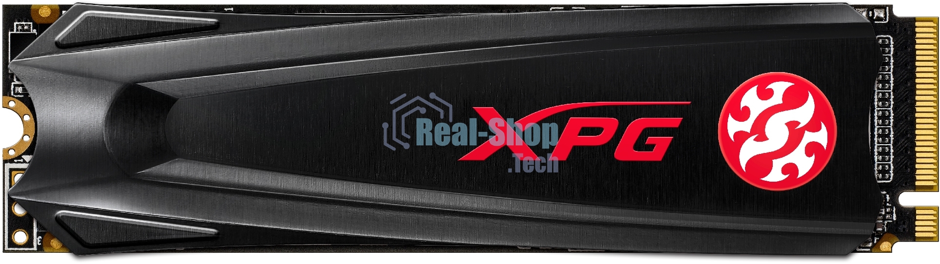 Накопитель SSD ADATA 256Gb, PCI-E 3.0 x4, XPG GAMMIX S5, M.2 2280, R/W 2100/1400Mb/s RET