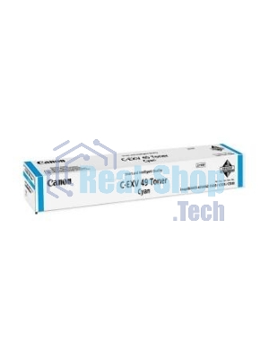 Картридж лазерный Canon C-EXV49C (8525B002) голубой (19 000 стр.) для Canon imageRUNNER ADVANCE серий C3300, C3500, DX C3700, DX C3800