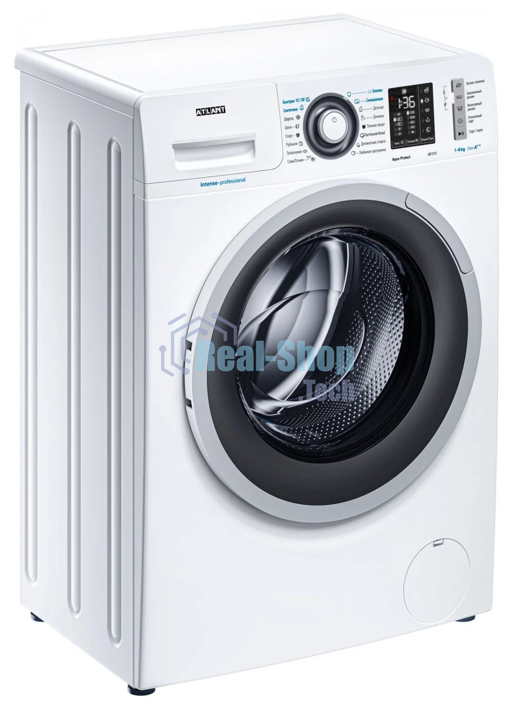 Стиральная машина Atlant СМА 60У1213-01 белый, загрузка фронтальная 6 кг, 1200 об/мин., класс: А+++