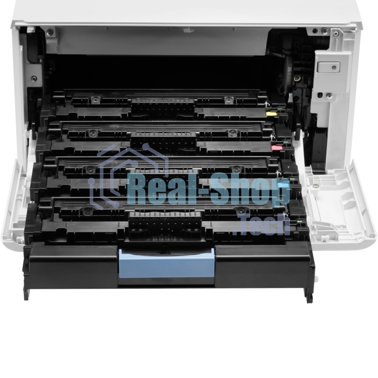 Принтер лазерный HP Color LaserJet Pro M454dw (W1Y45A#B19), А4, цветной, печ. до 27 стр/мин., 600 x 600 dpi, USB, RJ-45, Wi-Fi, BlueTooth, Air Print, Mopria