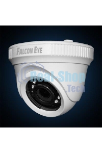 Купольная, универсальная 1080P видеокамера Falcon Eye FE-MHD-DP2e-20 4 в 1 (AHD, TVI, CVI, CVBS) с функцией 