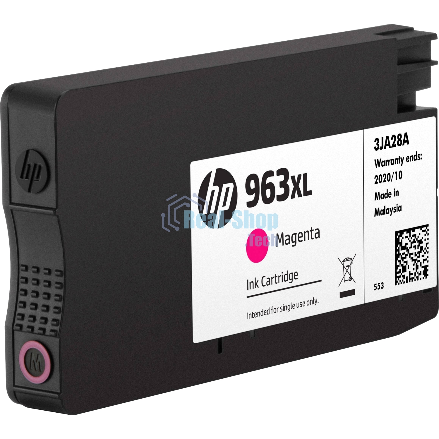 Картридж струйный HP 963XL 3JA28AE пурпурный увеличенной емкости (1600 стр) для HP OfficeJet Pro 901x/902x
