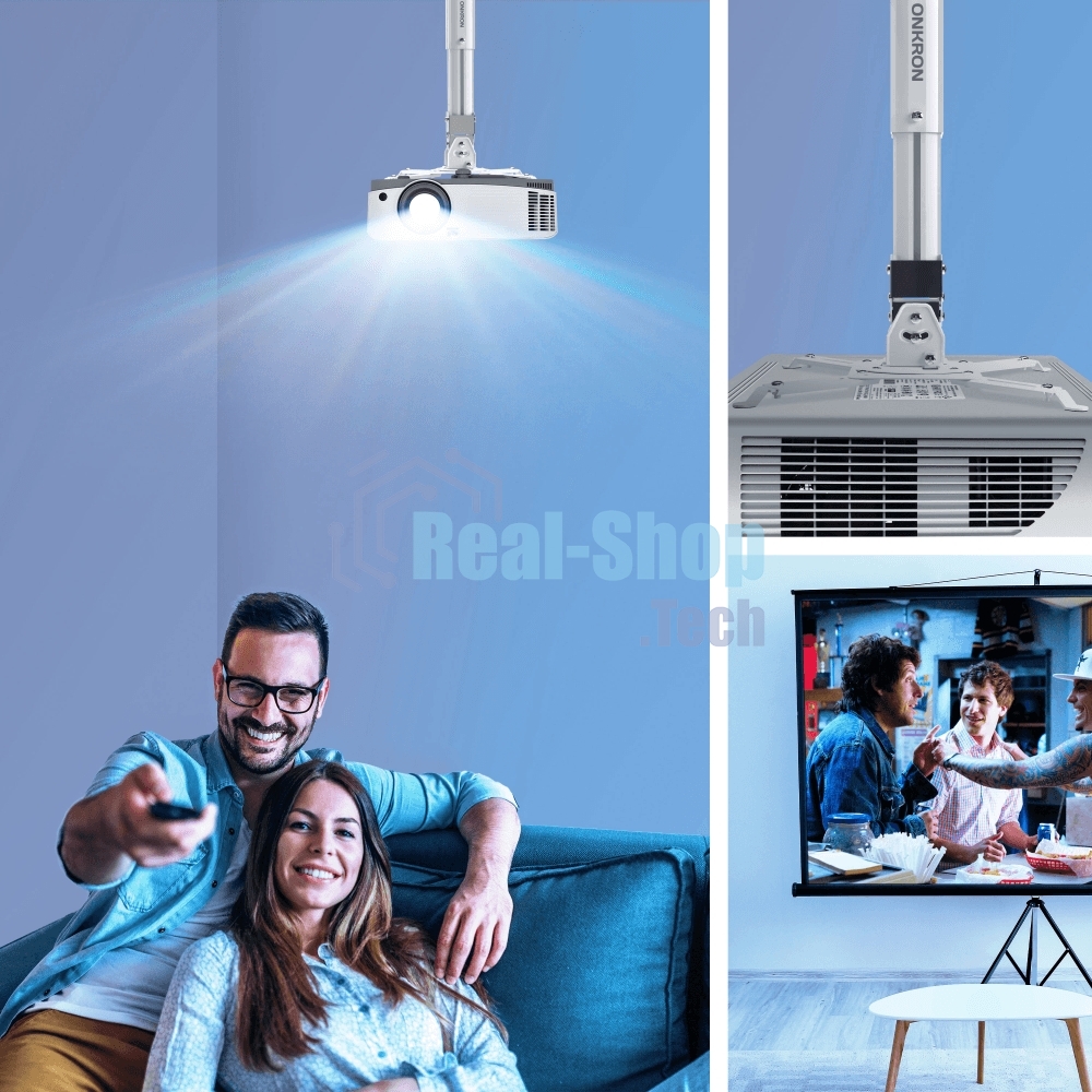 Кронштейн ONKRON K5A для проектора потолочный, белый