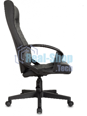Кресло Бюрократ CH-480LT черный, экокожа