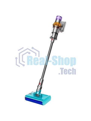 Пылесос вертикальный Dyson V15s Detect Submarine (448798-01) серый, питание от аккумулятора, 240 Вт, уборка влажная/сухая, пылесборник 0,76 л, работа от АКБ max 60 мин.