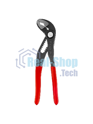 Переставные клещи Matrix 180 мм, кнопочный механизм, хром-ванадий, обливные рукоятки