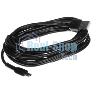 Кабель USB 2.0 HOCO X20, AM/microBM, черный, 3м