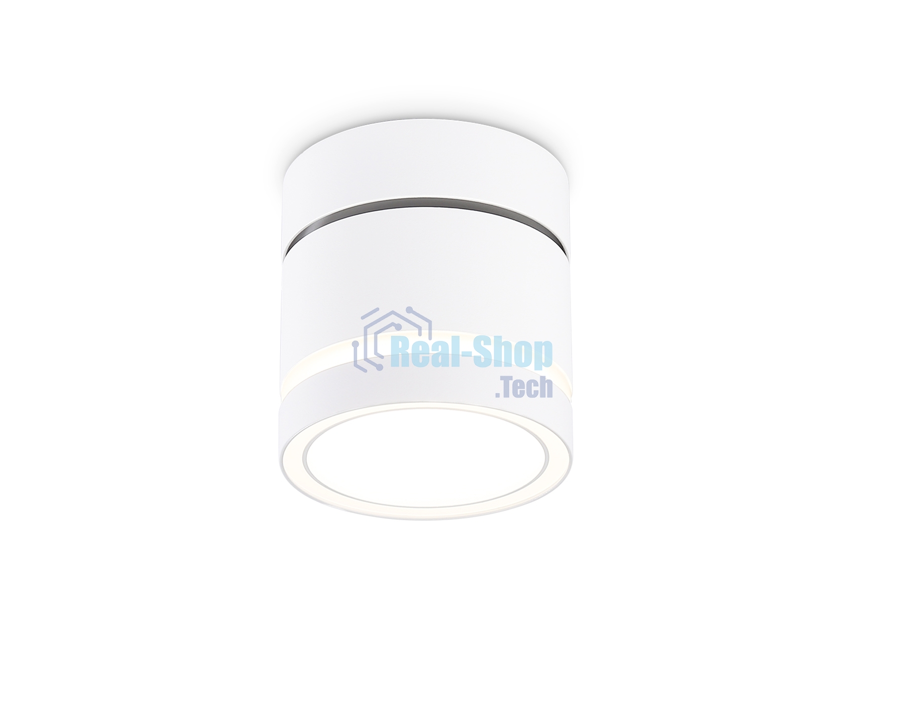 Светильник Ambrella light TA1444 WH/FR белый/белый матовый GX53 max 12W D85*90