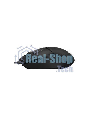 Мышь проводная A4Tech Fstyler FM12 черный, 1000 dpi, USB Type-A, кнопки - 3
