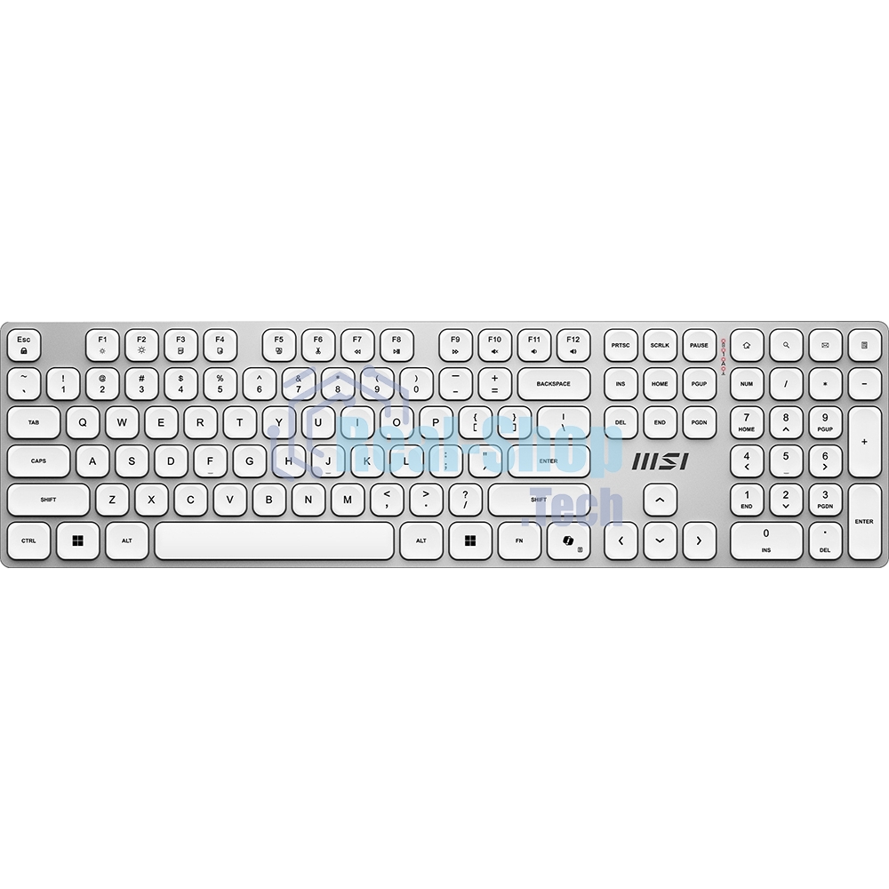 Комплект клавиатура и мышь MSI FORGE K210 W COMBO WHITE RU