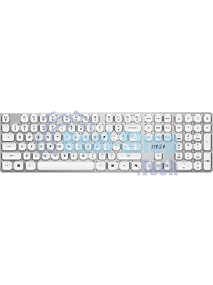 Комплект клавиатура и мышь MSI FORGE K210 W COMBO WHITE RU