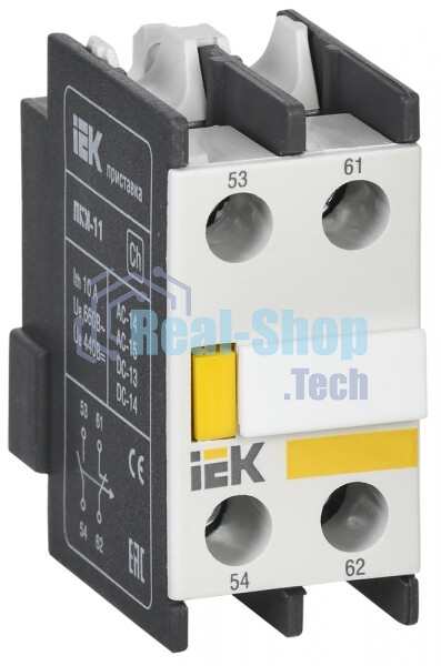 Приставка конт. ПКИ-11 IEK KPK10-11