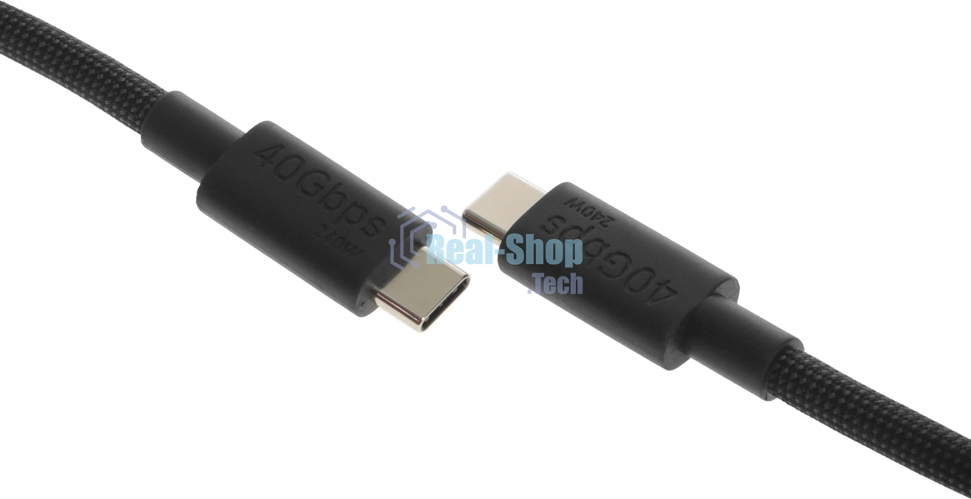 Кабель Xiaomi 6A High-speed USB4 Braided USB-C to USB-C Cable (1m) (BHR087BGL)