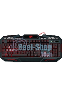 Клавиатура проводная Defender Doom Keeper GK-100DL RU, USB, черный