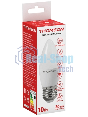 Лампа светодиодная Hiper THOMSON LED CANDLE 10W 830Lm E27 4000K TH-B2024