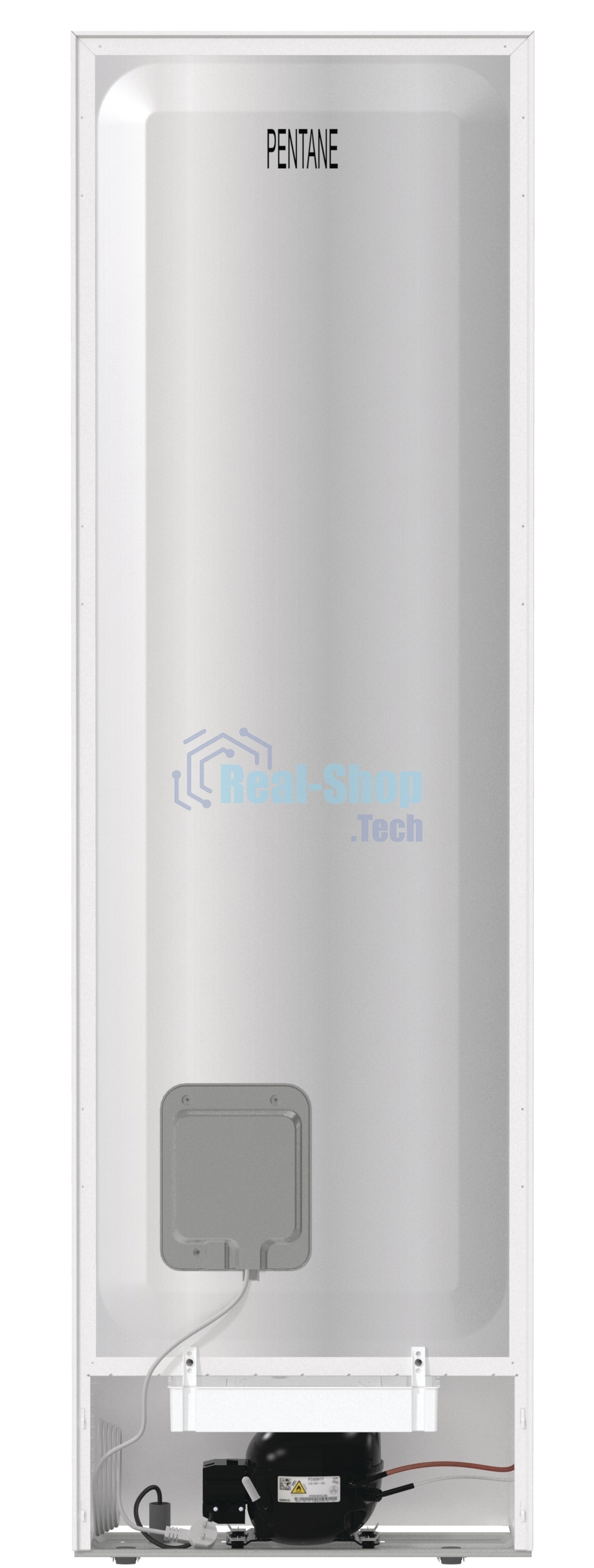 Холодильник Gorenje NRK6201EW4 белый двухкамерный 235/96 л морозилка снизу, No Frost