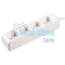 Удлинитель WYP10-16-04-03-Z-N У04 4 места 2 Р + P Е/3метра 3х1 мм2 16А/250 IEK