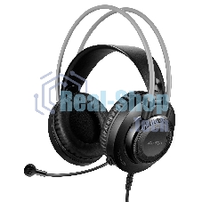 Гарнитура проводная с микрофоном A4Tech Fstyler FH200i серый 1.8м накладные оголовье (FH200I GREY)