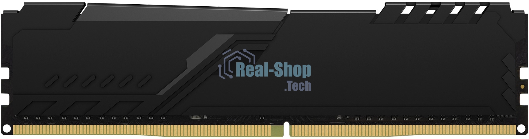 Оперативная память Kingston Fury Beast, 8GB (1x8GB), DDR4, 3200MHz, CL16, DIMM, с радиатором, черный