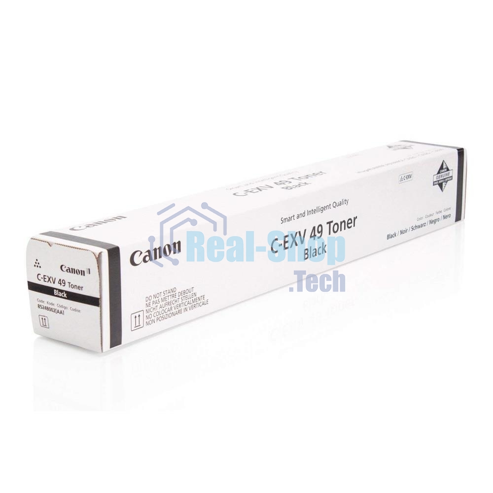 Картридж лазерный Canon C-EXV49BK (8524B002) черный (36 000 стр) для Canon imageRUNNER ADVANCE серий C3300, C3500, DX C3700, DX C3800